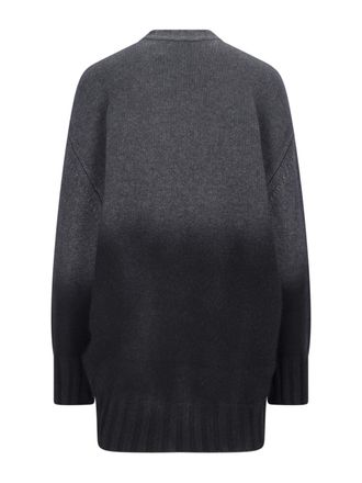 The Attico Womens Sweaters Grey Wool