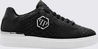 Philipp Plein Sneakers in pelle stampa pitone con Hexagon