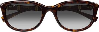 Gucci Sunglasses, female, Brown, Size: 54 MM Gg2062Sa Sunglasses