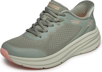 Skechers Womens Bobs Skillz Too Essential Trainers, Olive Leaf for Me Leaf It To Me, 3.5 UK