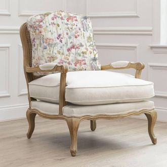 Voyage Maison Ilinizas Printed Florence Chair in Light Oak