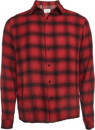 Sandro Gonna in cotone a quadri - Rosso