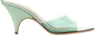 Gianvito Rossi Sofia Mule 70 - Dames - Muiltjes - Groen - 36 EU - Schoenen