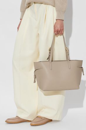 Furla Ava Medium Shopper Bag, Womens, Grey