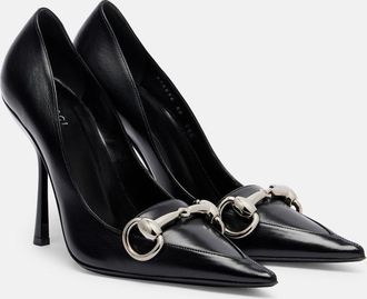 Gucci Boulevard Horsebit leather pumps