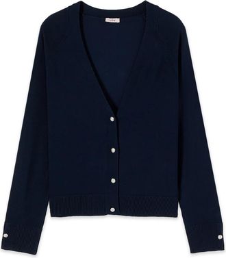Oltre Sweatshirts - Dames - Vesten - Blauw - S - Truien & Vesten
