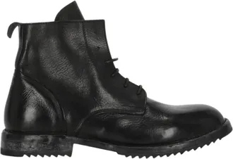 Moma Stivale stringato Rick - - Shoes - Uomo - Nero - 45 EU