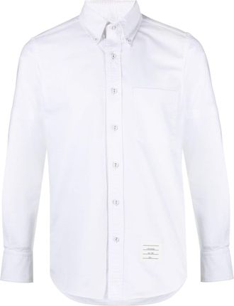 Thom Browne Armband Detail Cotton Shirt