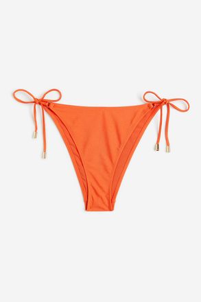 H&M Tie-Tanga Bikinihose - Orange