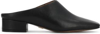 Kazar Sarena Mules - Dames - Muiltjes - Zwart - 39 EU - Leer - Schoenen