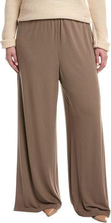 Lafayette 148 New York Plus Pull-On Franklin Wide Leg Pant