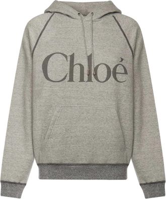 Chlo&eacute; Gezellige Hoodie in Vapor Grey - Dames - Hoodies - Grijs - XS - Katoen - Hoodies & sweatvesten