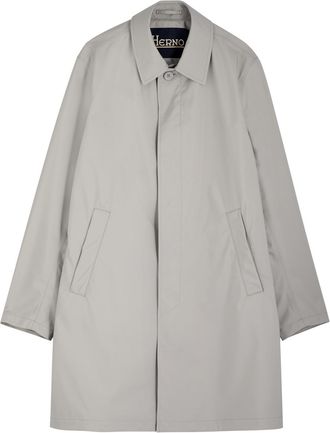 Herno Shell Coat - Light Grey - 54 (IT54 / Xxl)