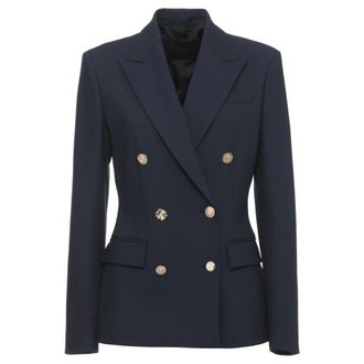 Dondup Blazer cruzado - Jackets - Mujer - Azul - XL