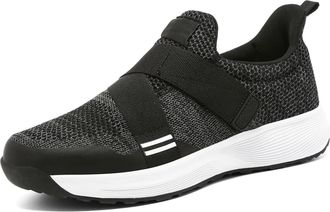 Generic Mens Breathable Indoor Cycling Shoes Compatible with SPD - Unisex Lightweight Comfortable Walkable Bike Cycling Shoes (Black,10.5)