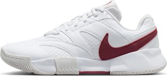 Nike Womens Court Lite 4 Hardcourt Tennis Shoes in White | FD6575-114