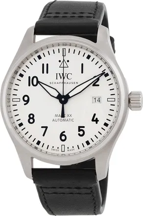 IWC Pre-owned IWC Pilots Automatic Silver Dial Mens Watch IW328207