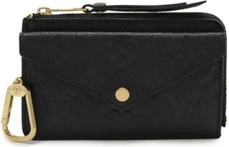 Louis Vuitton Pre-owned Wallets, female, Black, Size: ONE SIZE Pre-owned Canvas Wallet