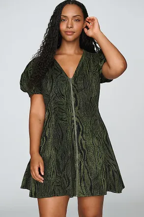 Pilcro Calder Corduroy Mini Dress