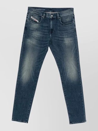 Diesel 2019 straight trousers belt loops five pockets