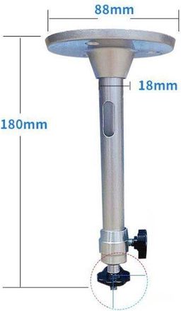 No Brand Soporte De Techo Para Miniproyector De 18 Cm (8,8 Mm De Di&aacute;metro)