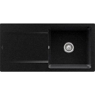 Villeroy & Boch Villeroy Et Boch Siluet 60 Cromita Ceramicplus Fregadero Con Vaciador Manual