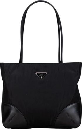 Prada Pre-owned Classic Tote Bag - Dames - Vintage Shopper - Zwart - ONE Size - Vintage