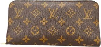 Louis Vuitton Pre-owned Wallets, female, Brown, Size: ONE SIZE Pre-owned Fabric Wallet