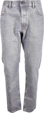 Diesel jeans - Heren - Slim Fit Jeans - Grijs - W30 - Katoen - Jeans