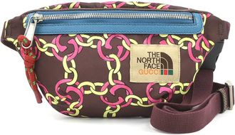 Gucci Multi-Color Nylon Leather Fanny Pack (Pre-Owned)