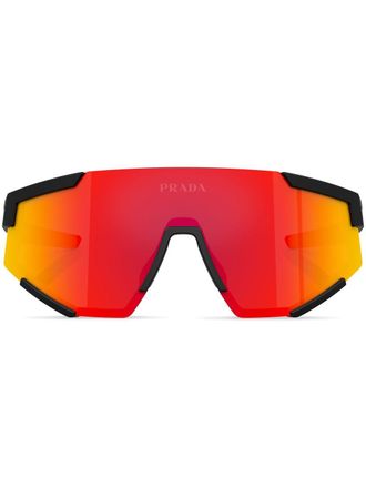 Prada Occhiali da sole PS 04WS stile pilota - Nero