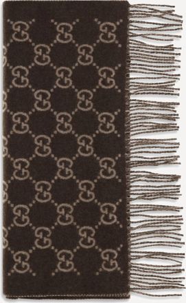 Gucci GG cashmere Scarf Male UNI