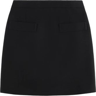 Fay Minigonna con tasche - Nero