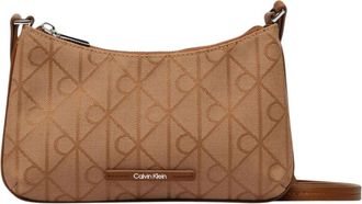 Calvin Klein Borsa a tracolla Emblem - - Bags - Donna - Marrone - ONE SIZE