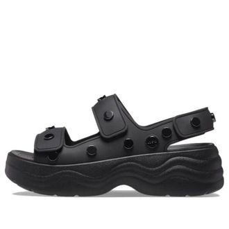 Crocs (WMNS) Crocs Skyline Studded Sandals Black 209025-001