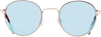 Frye Blue Pilot Ladies Sunglasses 10261604.COM GLDBLU