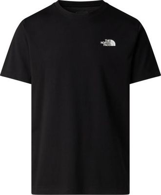 The North Face Mountain Sketch Regular Short Sleeve T-Shirt f&uuml;r Herren | schwarz