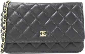 Chanel Pre-owned Timeless Classic Caviar Skin Wallet - - Pre-owned - Donna - Nero - ONE SIZE