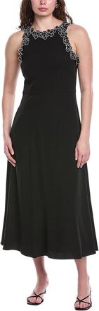 Rebecca Taylor Mia Crepe Maxi Dress