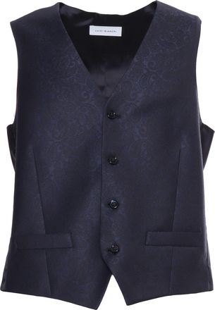 Luigi Bianchi Mantova Blue Vest