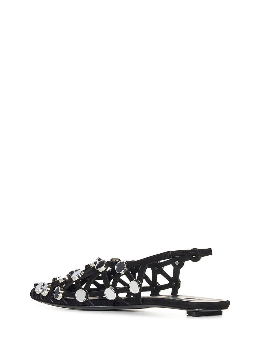 シューズ・サンダルその他 THE ATTICO Women Shoes 246WSH00801LBT007S Black Black The Attico Sandals: Shop up to −75% | Stylight