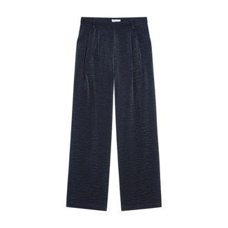 Summum Dames, Broeken, Zwart, Maat: 2XL Katoen