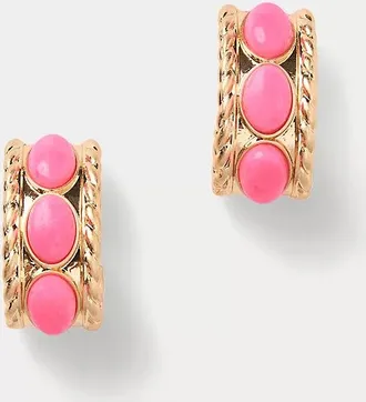 Lilly Pulitzer Sunshine Grove Hoop Earrings