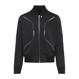 Rick Owens Heizer Flight Jacket - Heren - Bomber jackets - Zwart - XL - Katoen - Jassen