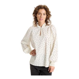 In Front IN Front, Dames, Blouses & Shirts, Beige, Maat: 2XL