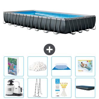 Intex Piscina Ultra Xtr Rectangular - 975x488x132 Cm - 9-piezas S527