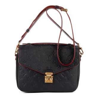 Louis Vuitton Pre-owned Womens Pochette Metis MM Shoulder Bag - Blue/Navy - One Size