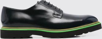 Paul Smith Scarpe Derby in pelle di vitello con punta affusolata e suola in gomma