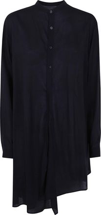 Yohji Yamamoto Stand Collar Blouse