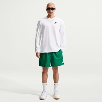 Nike Mens Club Woven Flow Shorts in Green | FN3307-365